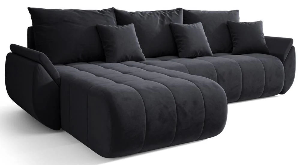 Hoekslaapbank Artesia links velvet