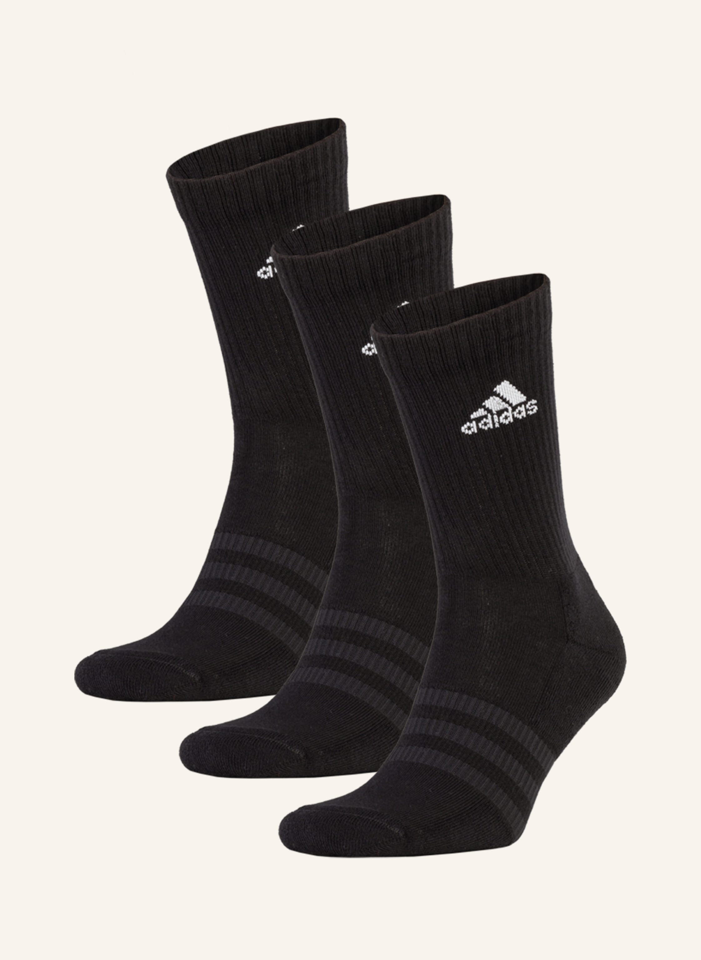adidas 3er-Pack Socken CUSHIONED CREW