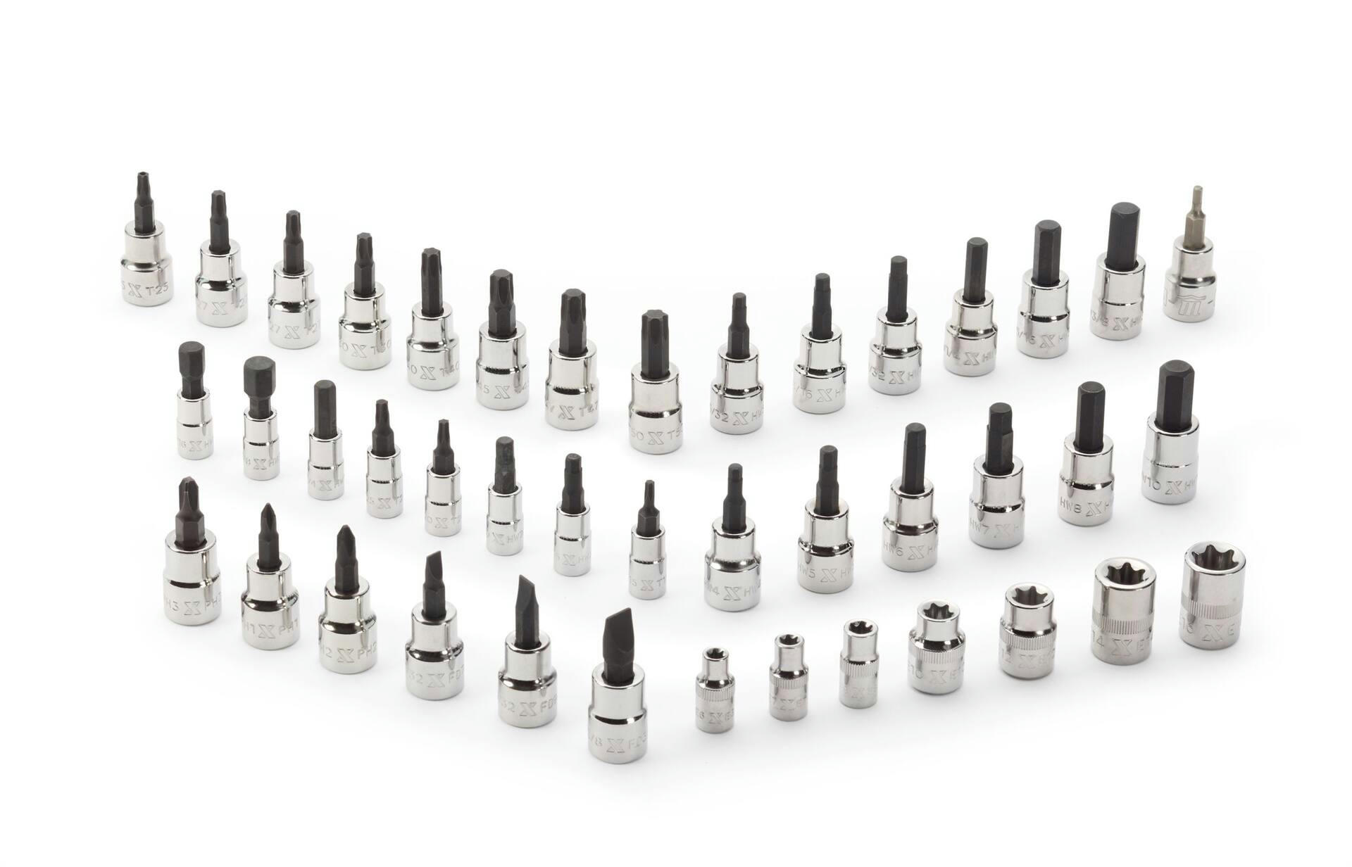 MAXIMUM Bit Socket Set, 42-pc