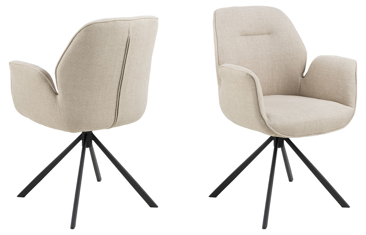 Rebellenclub Eetkamerstoel Arne - Beige