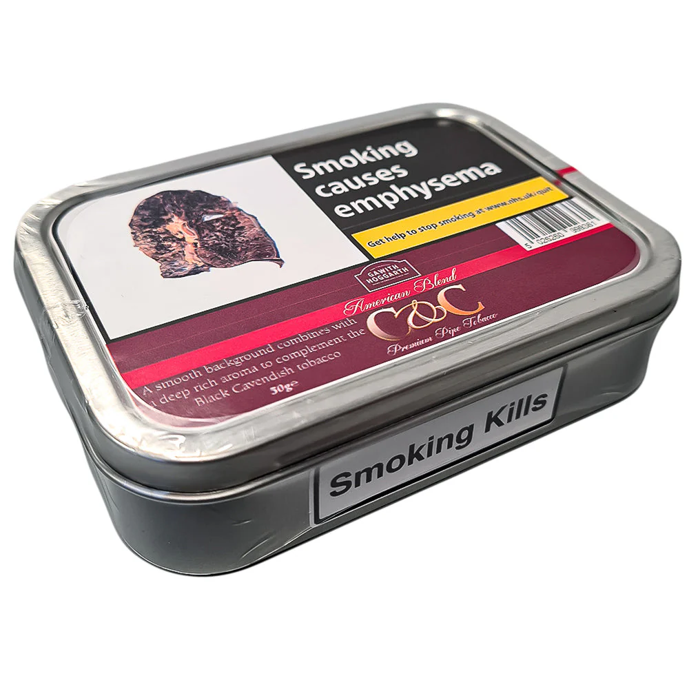 Gawith Hoggarth American Blend C&C Pipe Tobacco 50g Tin