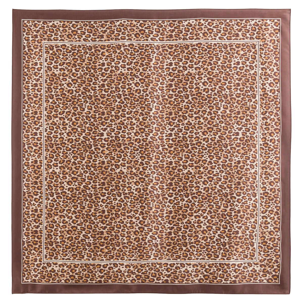 Foulard imprimé léopard