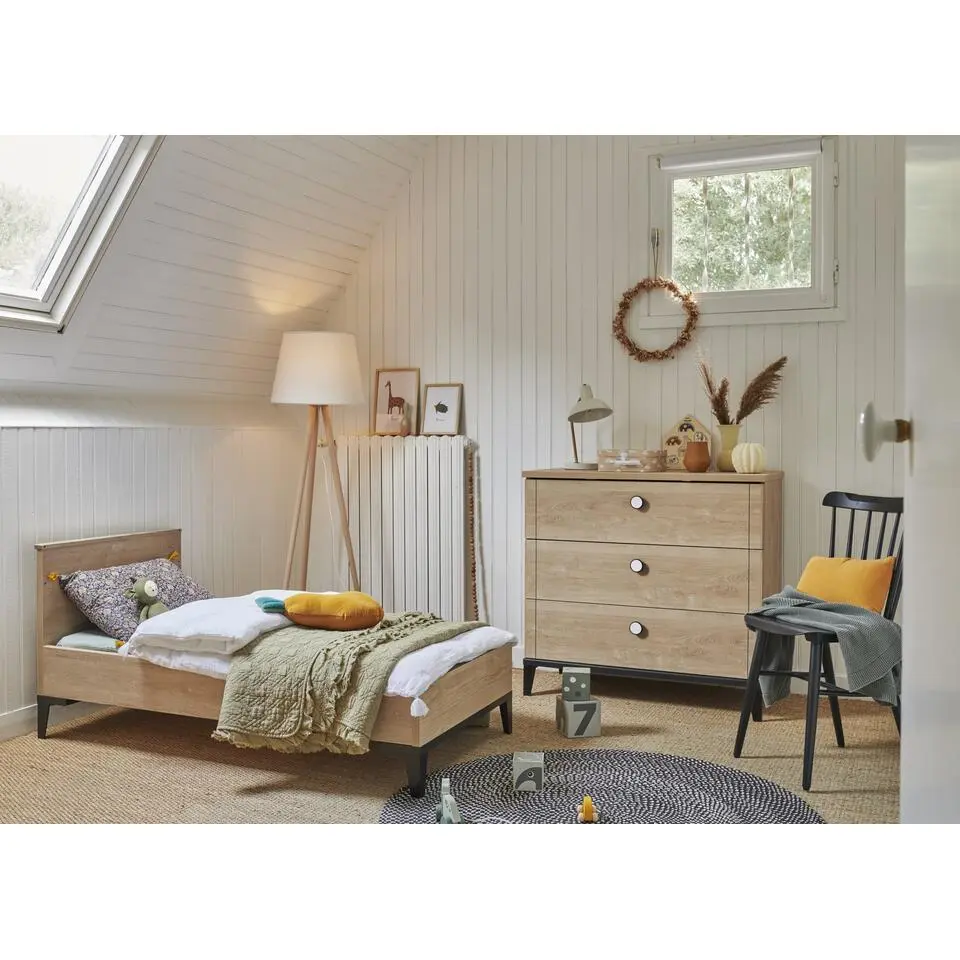 Commode Marcel - 95 x 46 x 91 cm - Blonde Oak-design