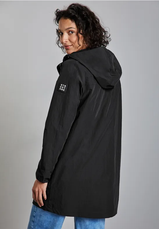 Langer Windbreaker