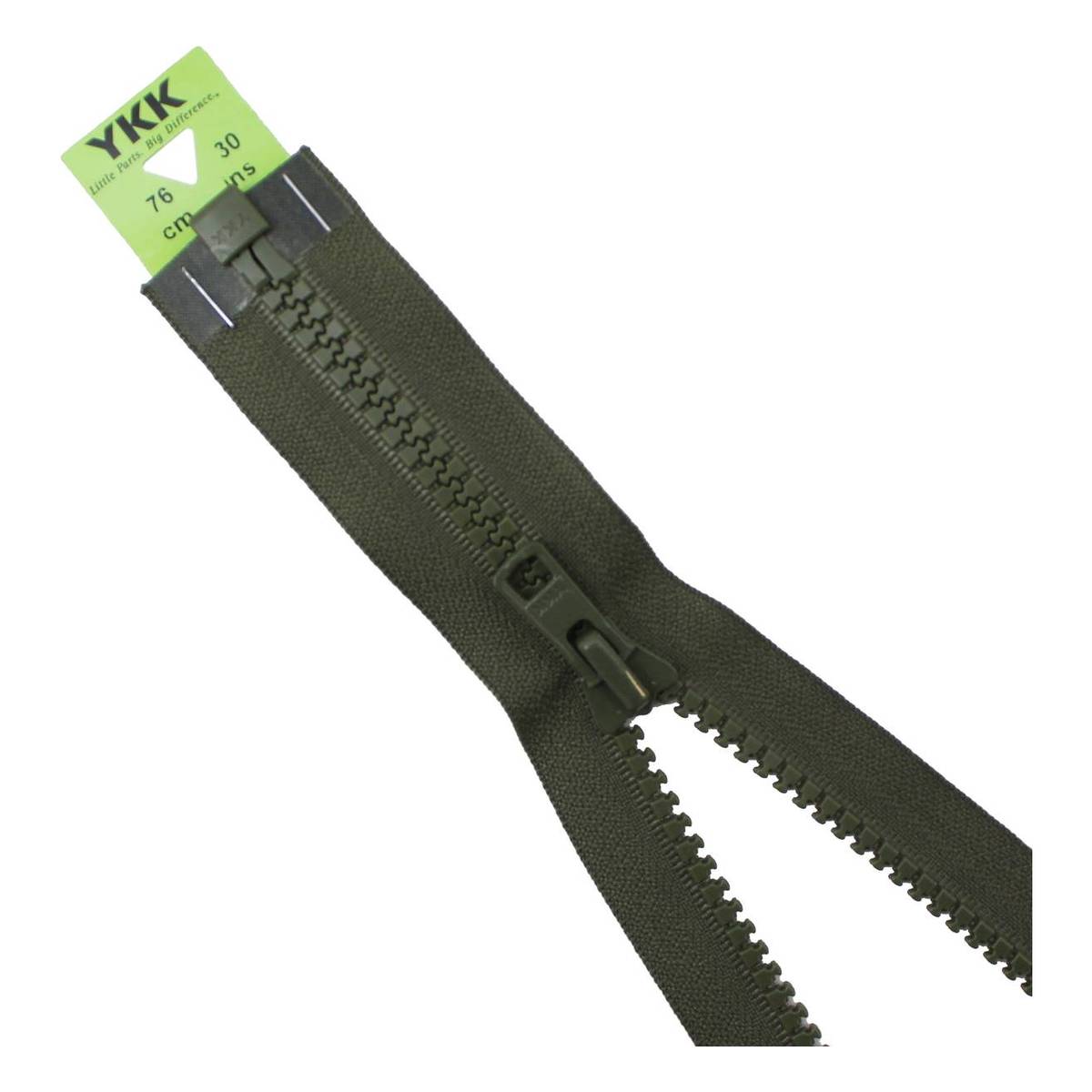 YKK Heavy Weight Open End Zip 76cm Patterned