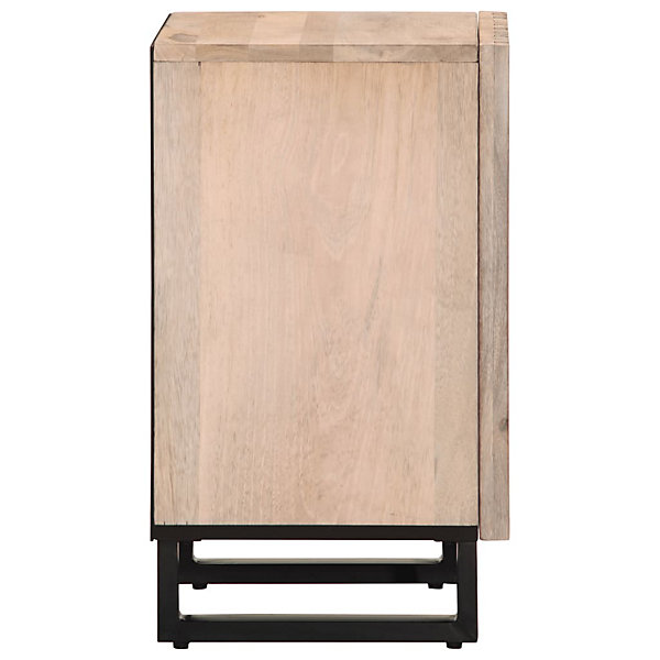 Armoire de salle de bain 38x34x58 cm bois massif de manguier vidaXL