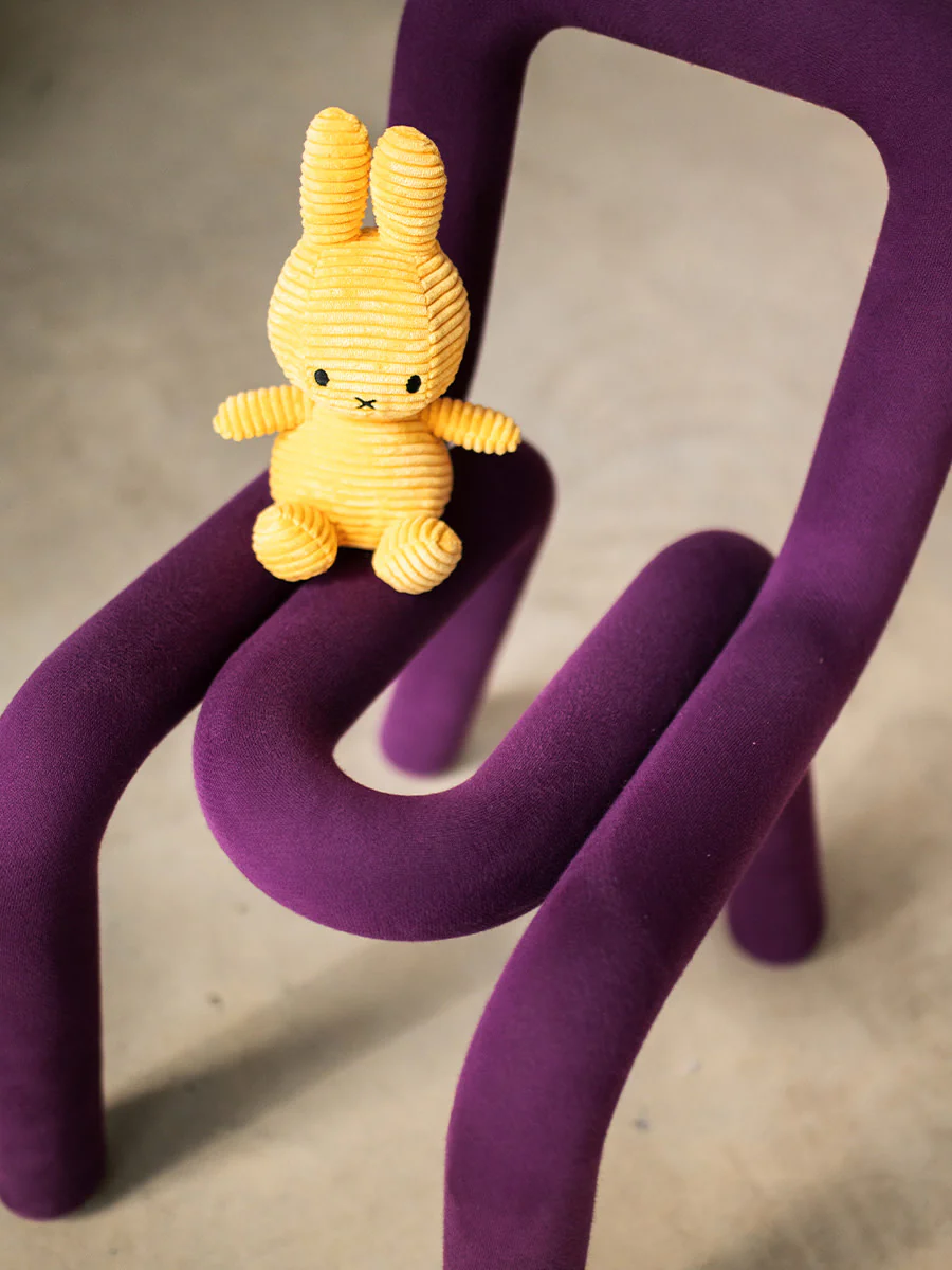 Handgefertigtes Kuscheltier Miffy, H 23 cm