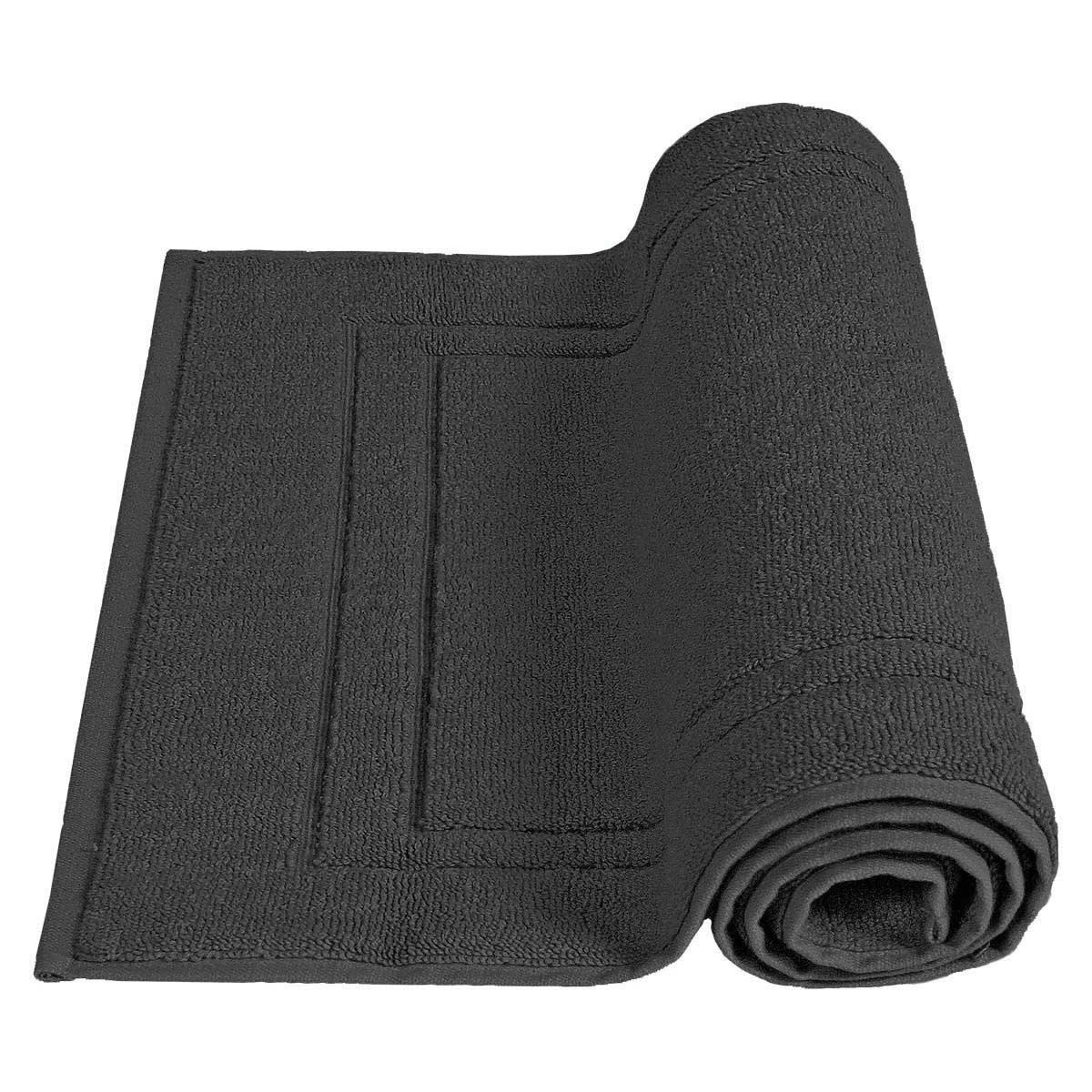 LUXURY - Tapis de bain 900gr/m²  anthracite 50x80 cm