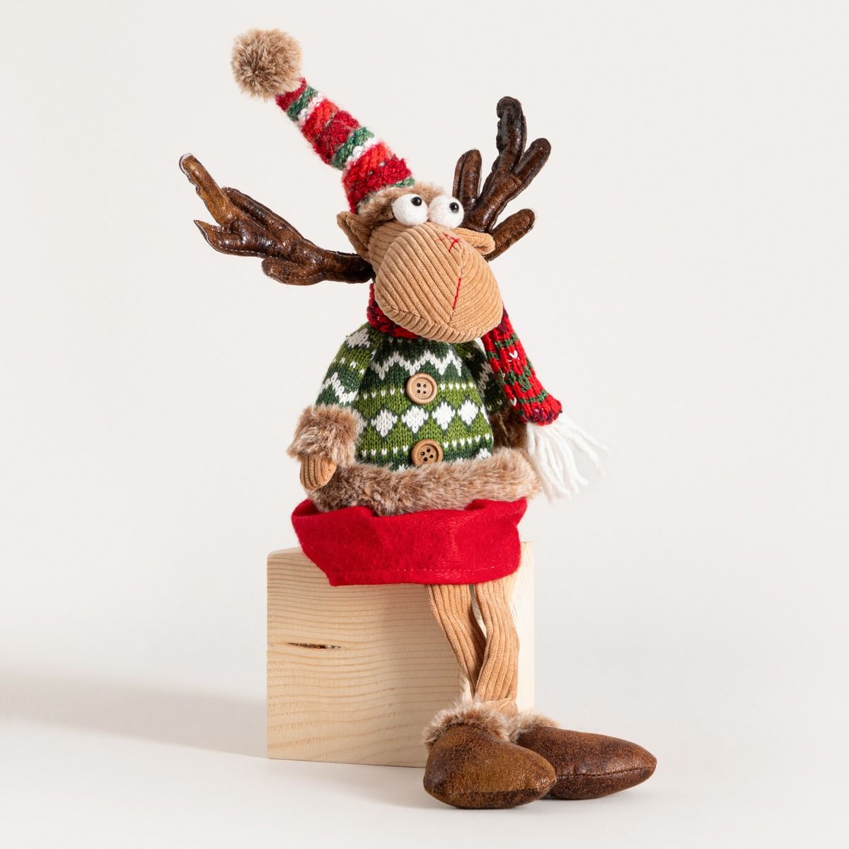 Skrzat ANTTI reniferka siedząca 50 cm