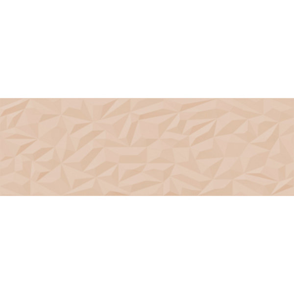 Faïence murale beige sable décor 3D mat L.90 x l.30 cm x ép.10,5 mm, Aspen