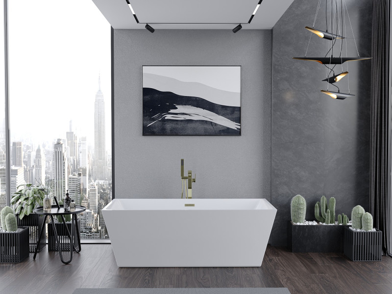 Wanna wolnostojąca Mexen Lita biała 170x75 cm 1 szt.