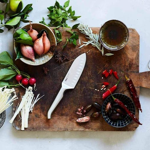 Furi Pro East West Santoku Knife 13cm