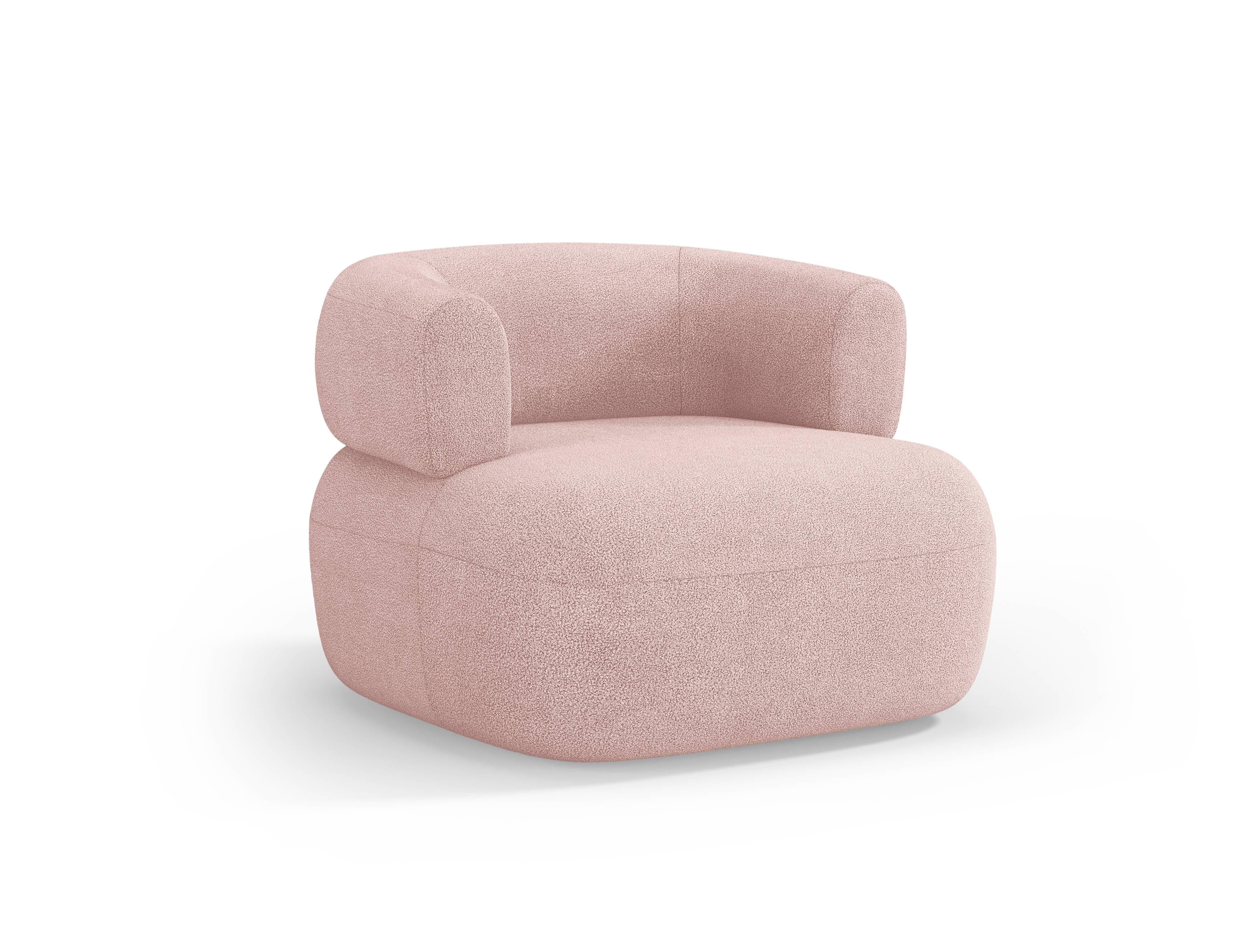 Fauteuil Jenny bouclé