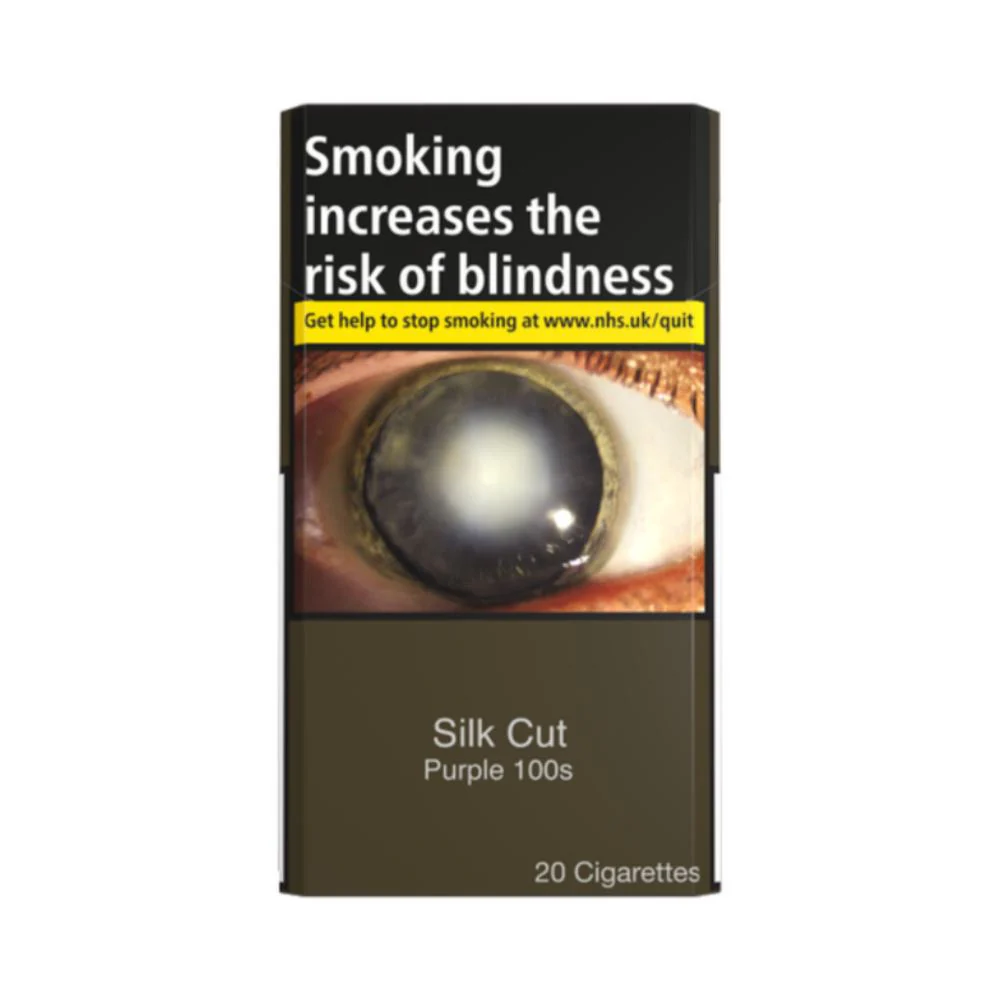 Silk Cut Purple '100s' Cigarettes 20 Pack