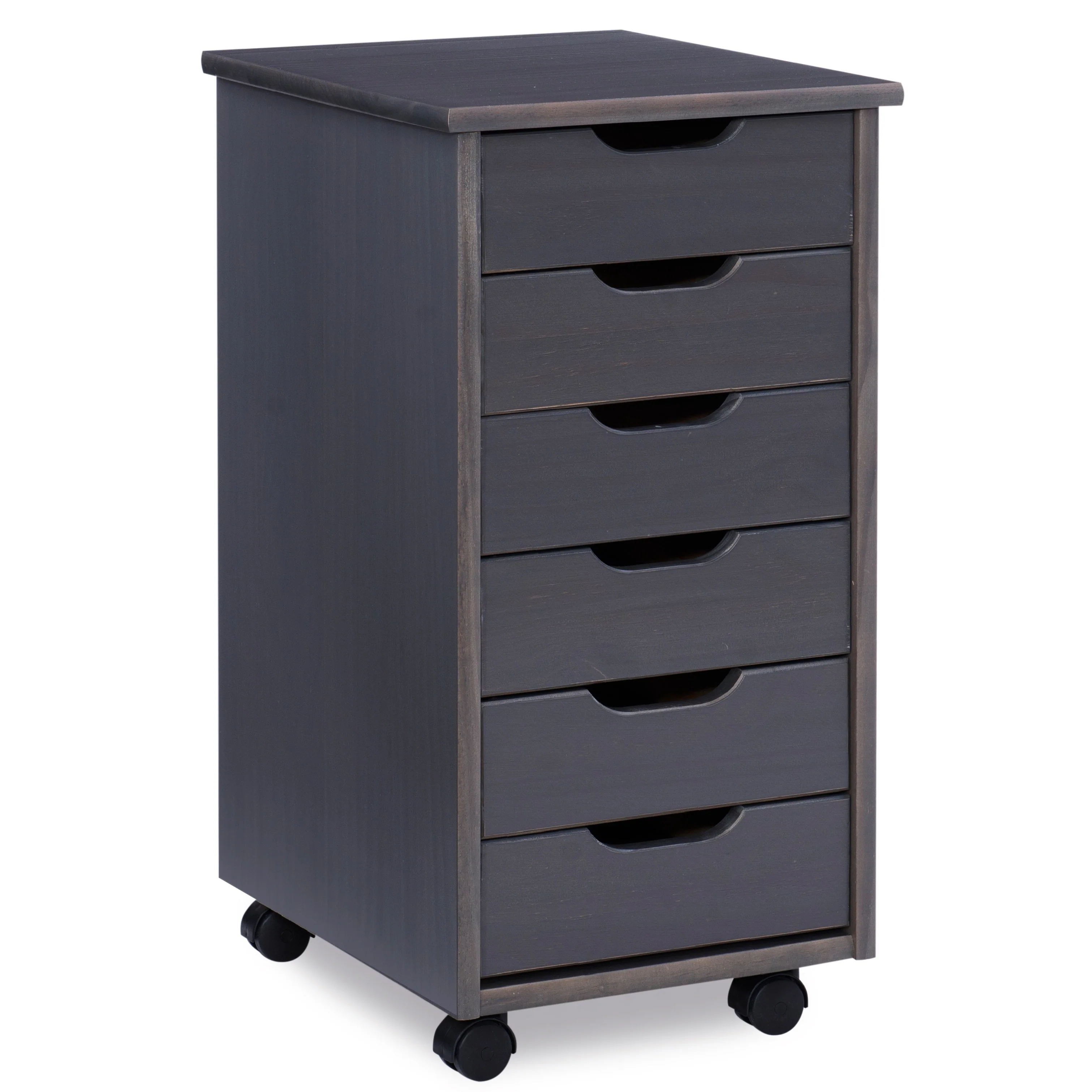 Bridgton Six Drawer Roll Cart