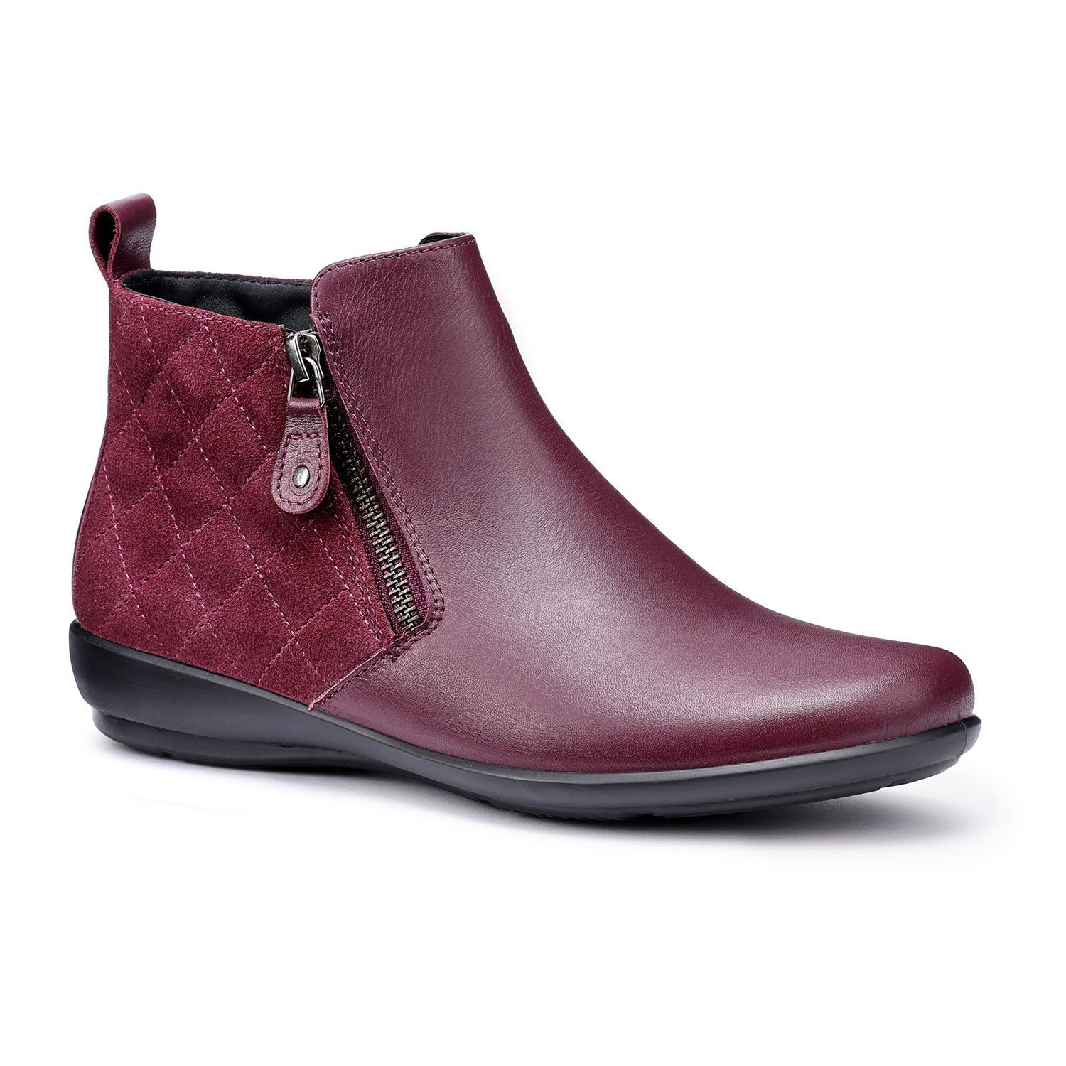 Hotter Wide Fit 'Winchester' Quilted Boots