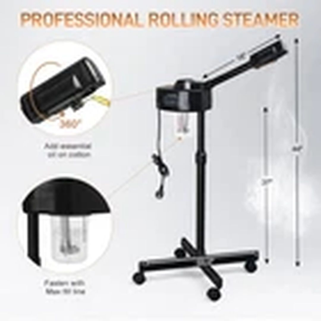 EONLION Professional Standing Facial Steamer Hot Mist Skin Care