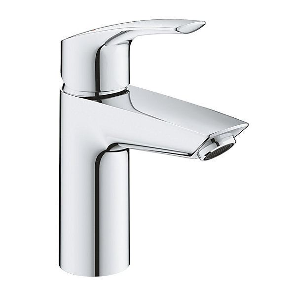 Grohe EUROSMART Mitigeur monocommande de lavabo Taille S, Chrome (23974003)