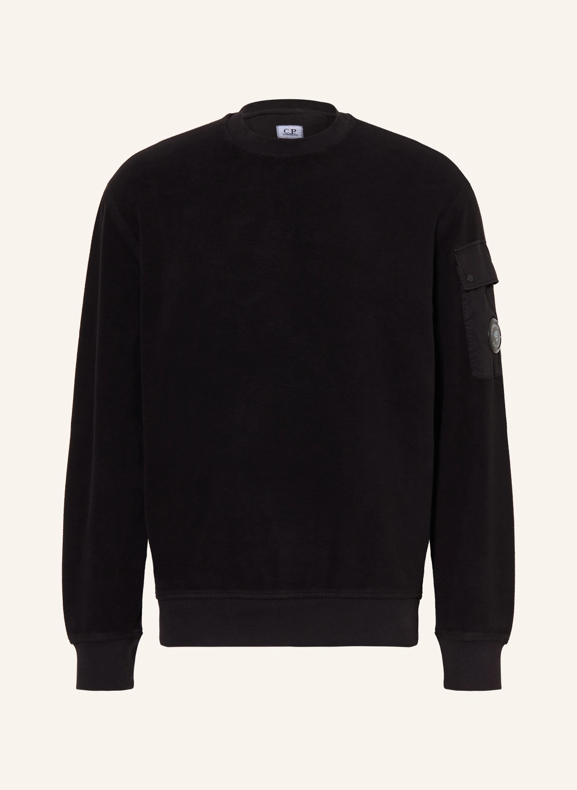 C.P. COMPANY Sweatshirt im Materialmix