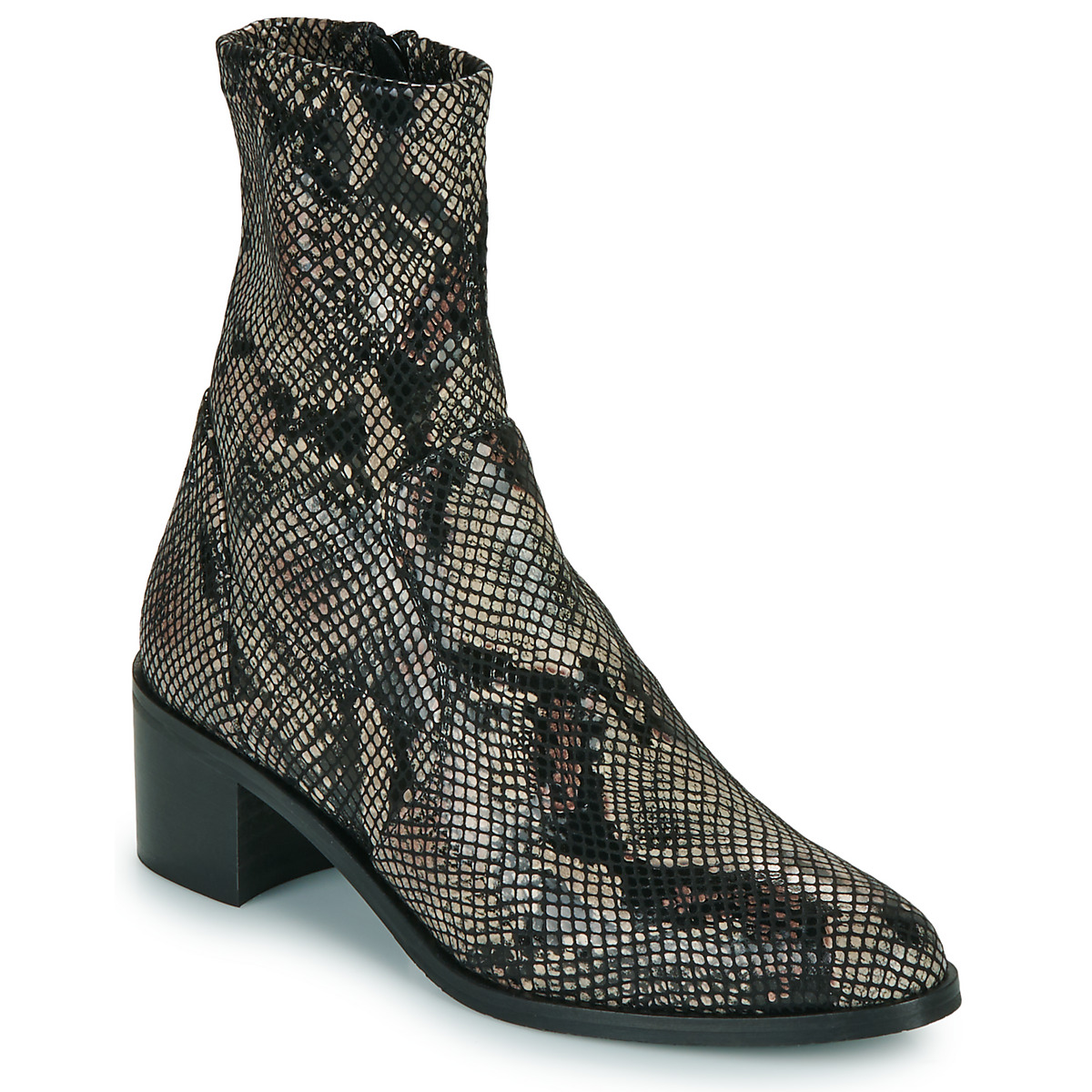 JB Martin - LOU - Canvas / Suede / St / Python