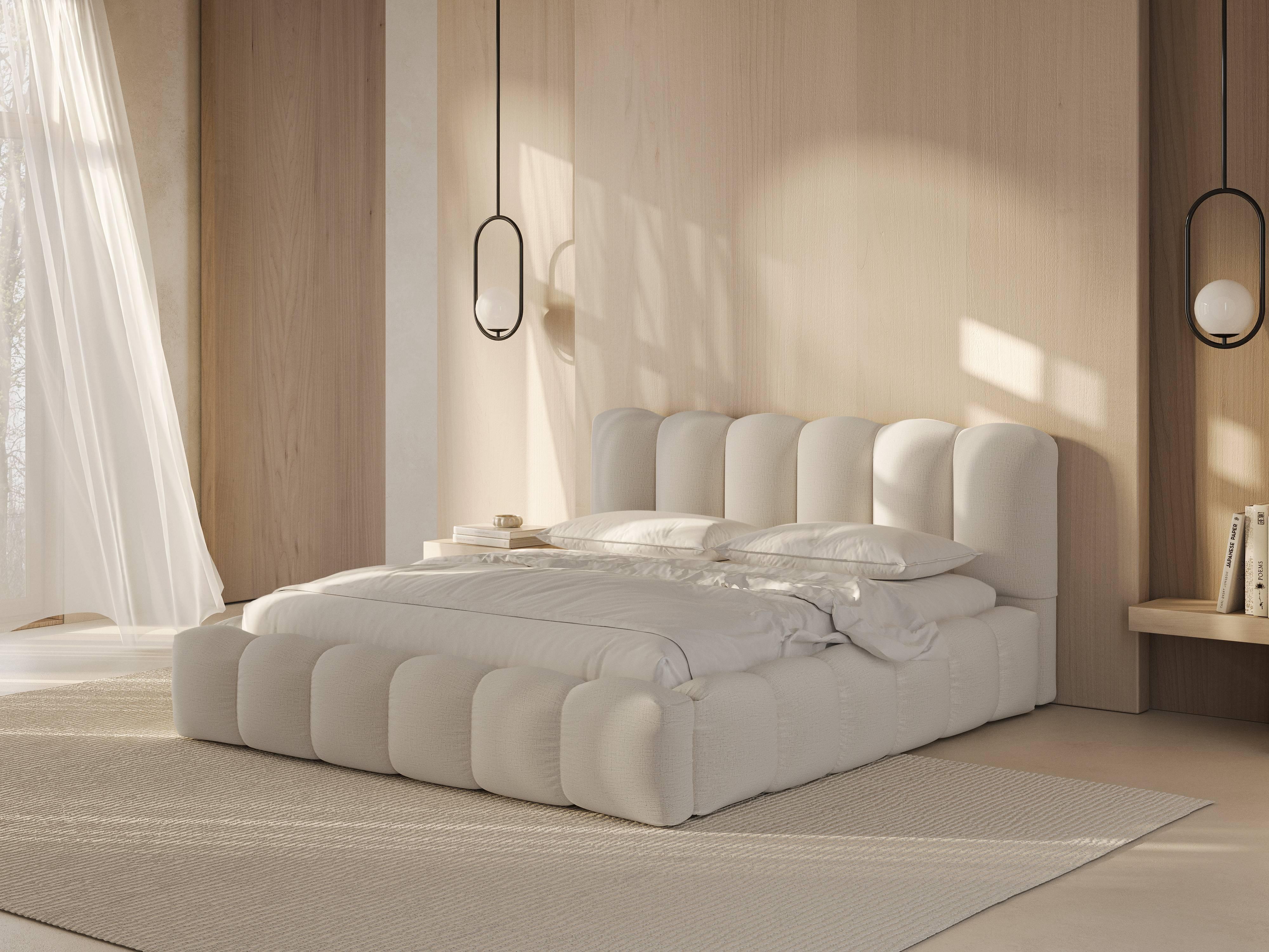 Bedframe met opbergvak Lupine 200 x 200 cm