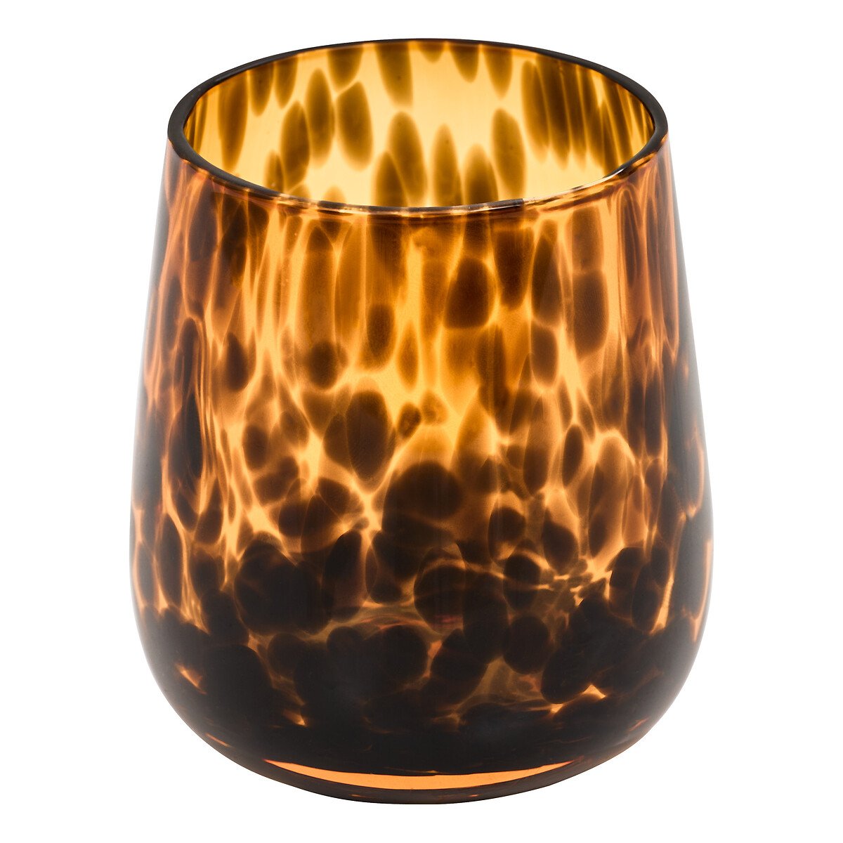 Copo para escova de dentes DOTTY castanho