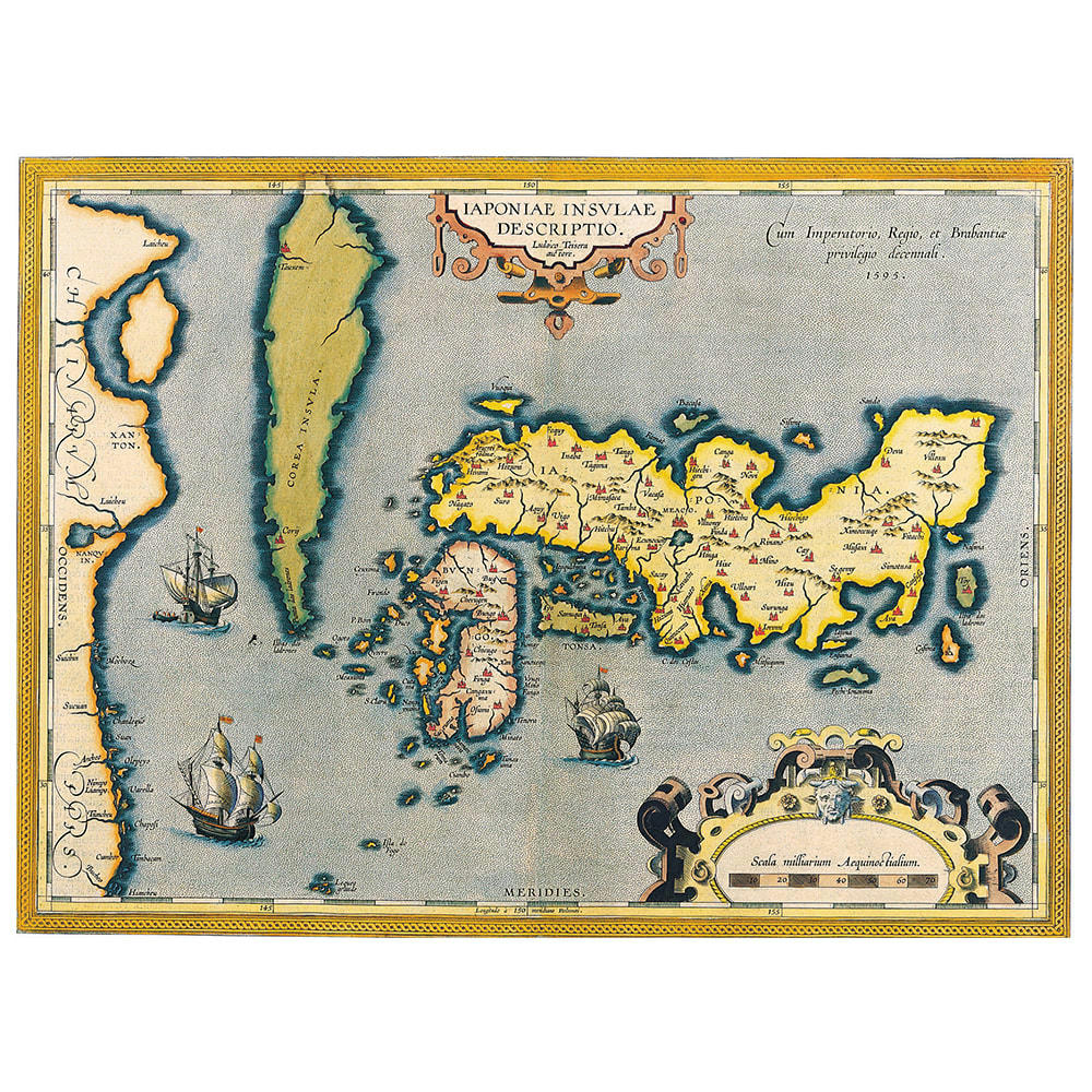 - Tableau - Cartographie - Ancienne Carte No. 40 80x100cm