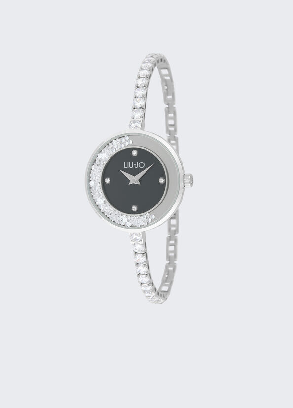 Orologio bracciale con brill