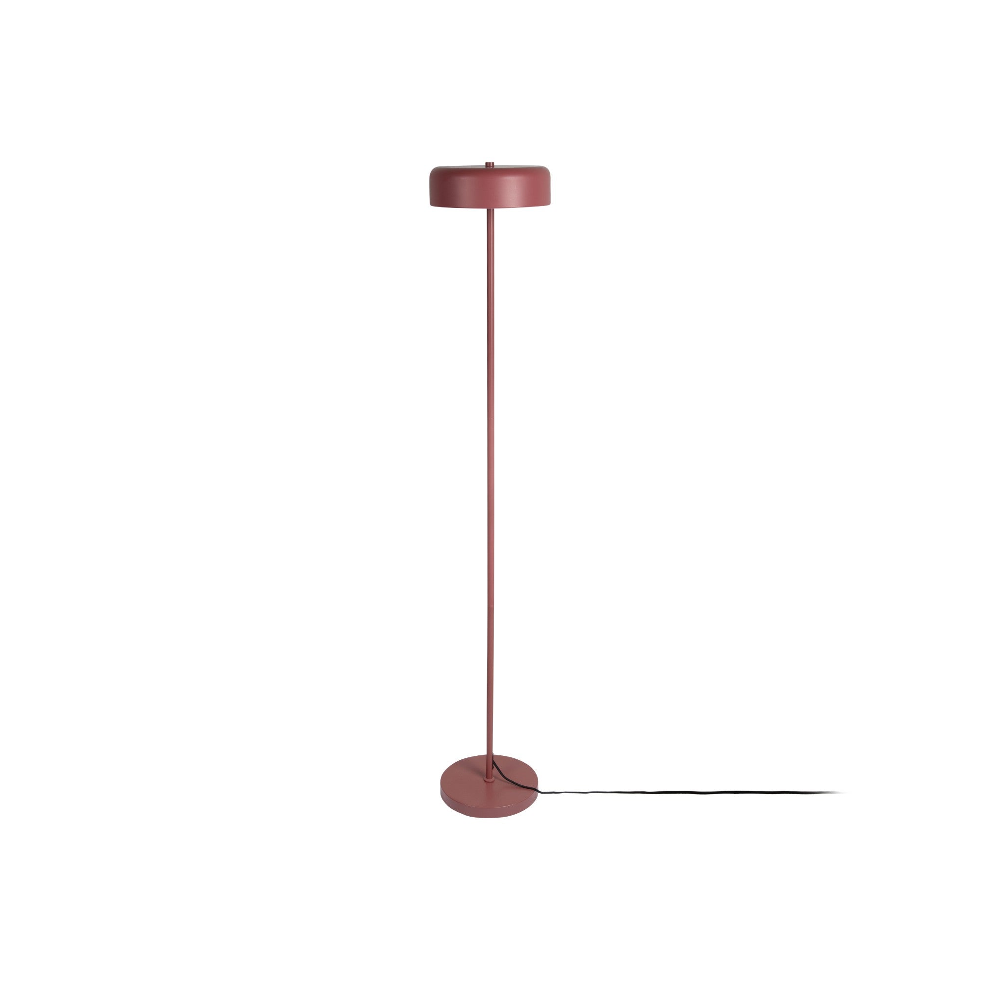 Leitmotiv vloerlamp Riqueza Palo - rood - Ø24cm