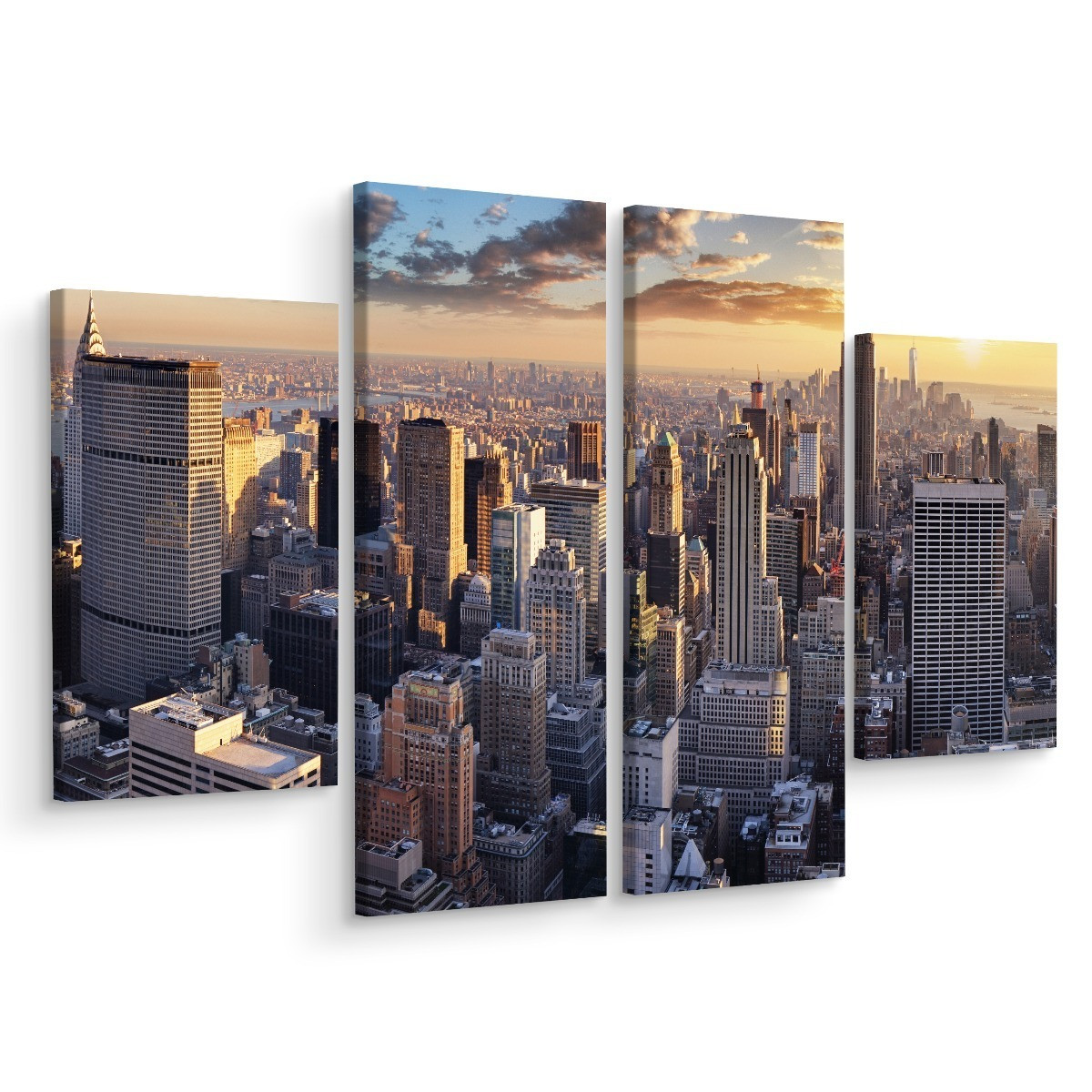 Obrazy Canvas Do Salonu Panorama Nowego Jorku 80x60cm