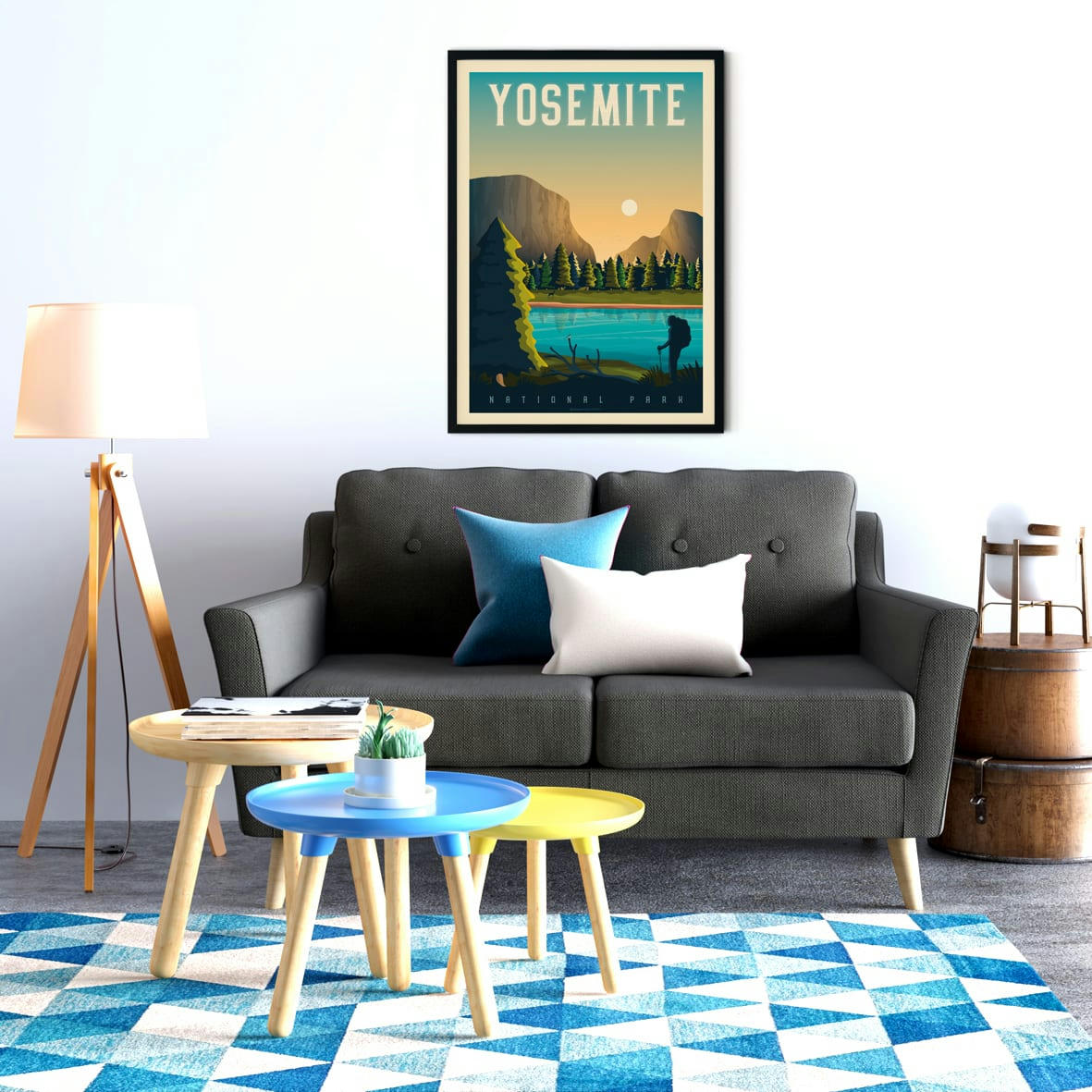 - Affiche Yosemite  50x70 cm