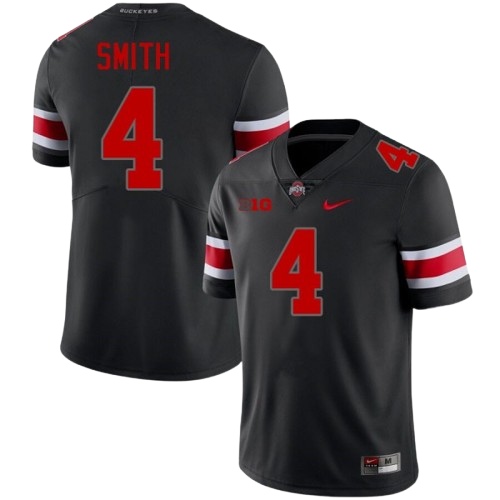 Jeremiah Smith Ohio State Buckeyes #4 Limited Jersey - Black