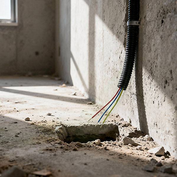 Gaine préfilée 3G1,5 Diall ø16 - 5 m