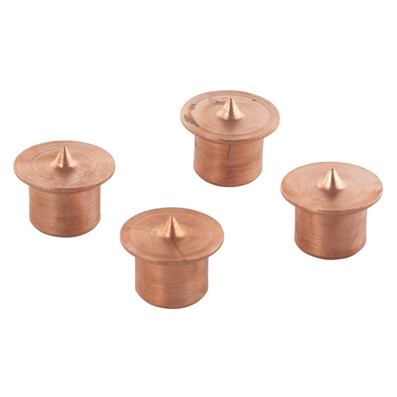 Centreur pour cheville Ø 10 mm 4 pièces WOLFCRAFT