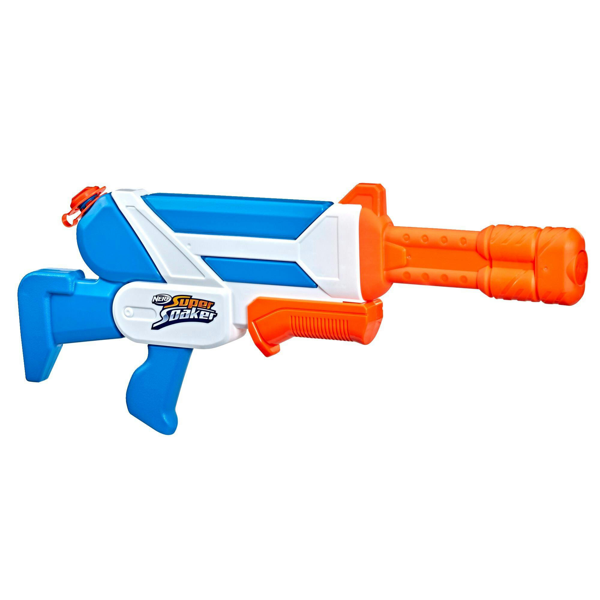 NERF Super Soaker Twister Water Blaster Toy with 2 Twisting Streams of Water, 37-oz, Age 6+
