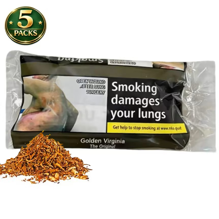 Golden Virginia Tobacco 50Gx5 Packs