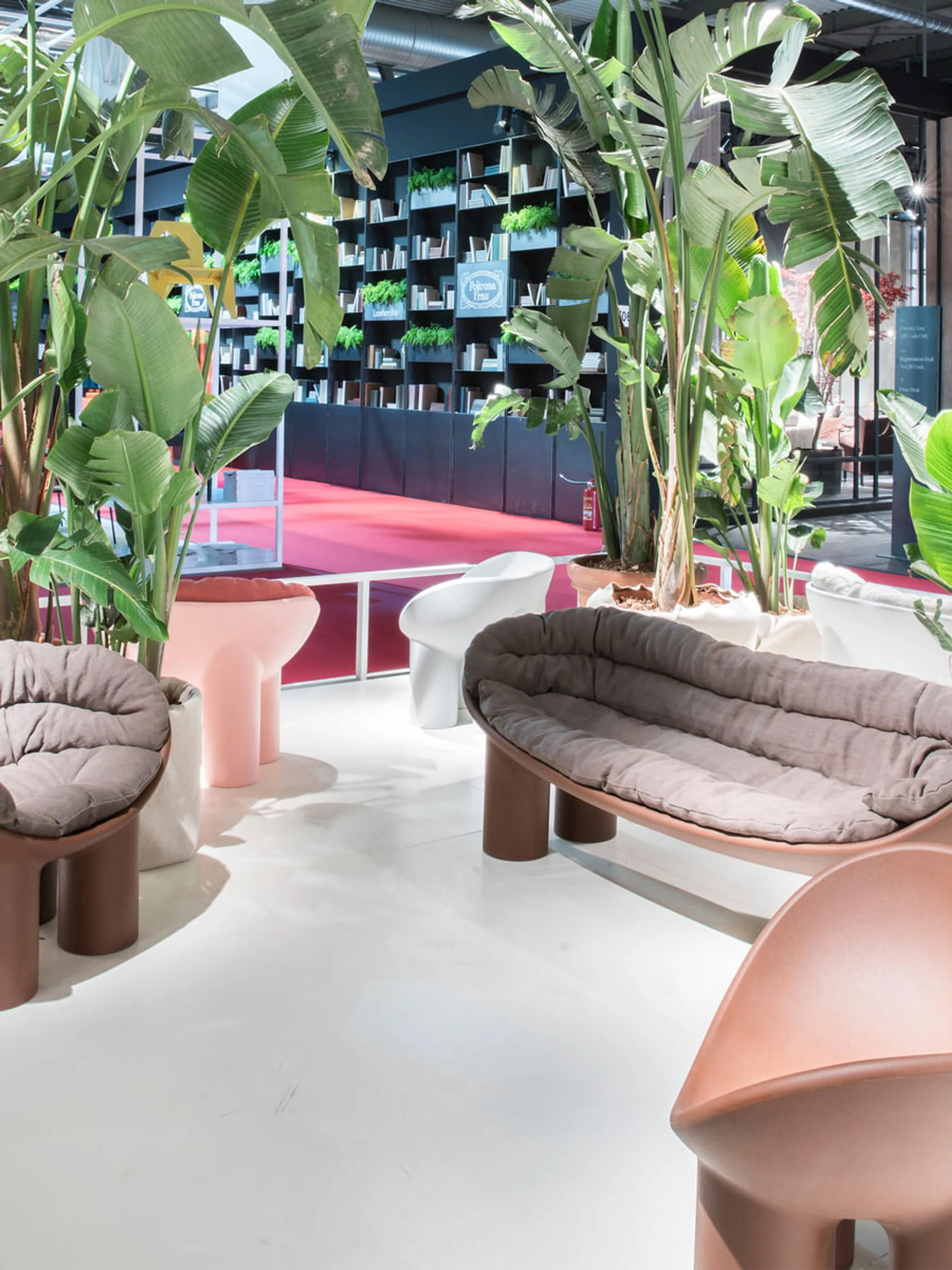 Kunststoff-Sofa Roly Poly (2-Sitzer)
