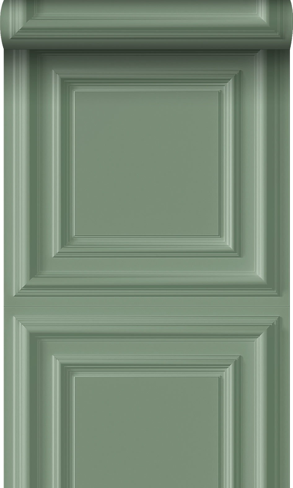 Origin Wallcoverings behang wandpanelen vergrijsd groen - 53 cm x 10.05 m - 347830