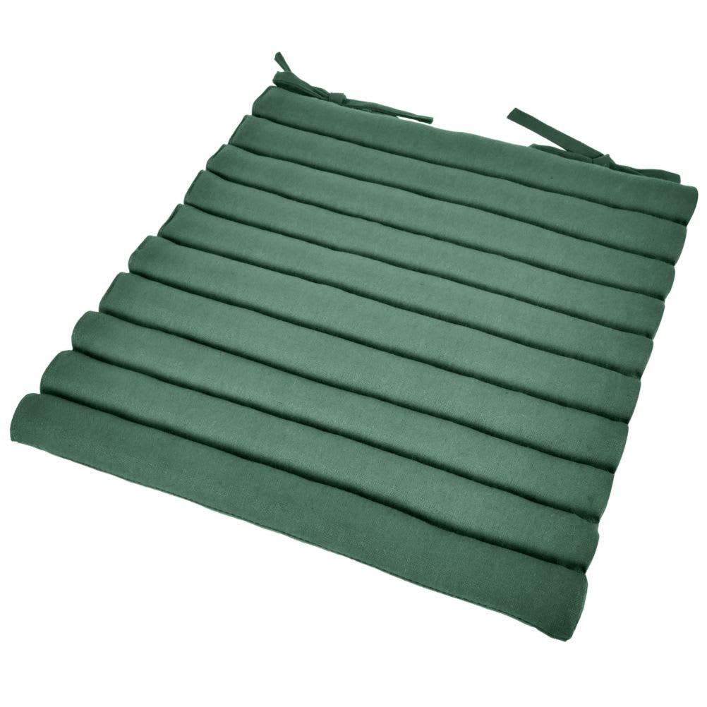 ERGO - Coussin de chaise ergonomique vert cèdre 42x42