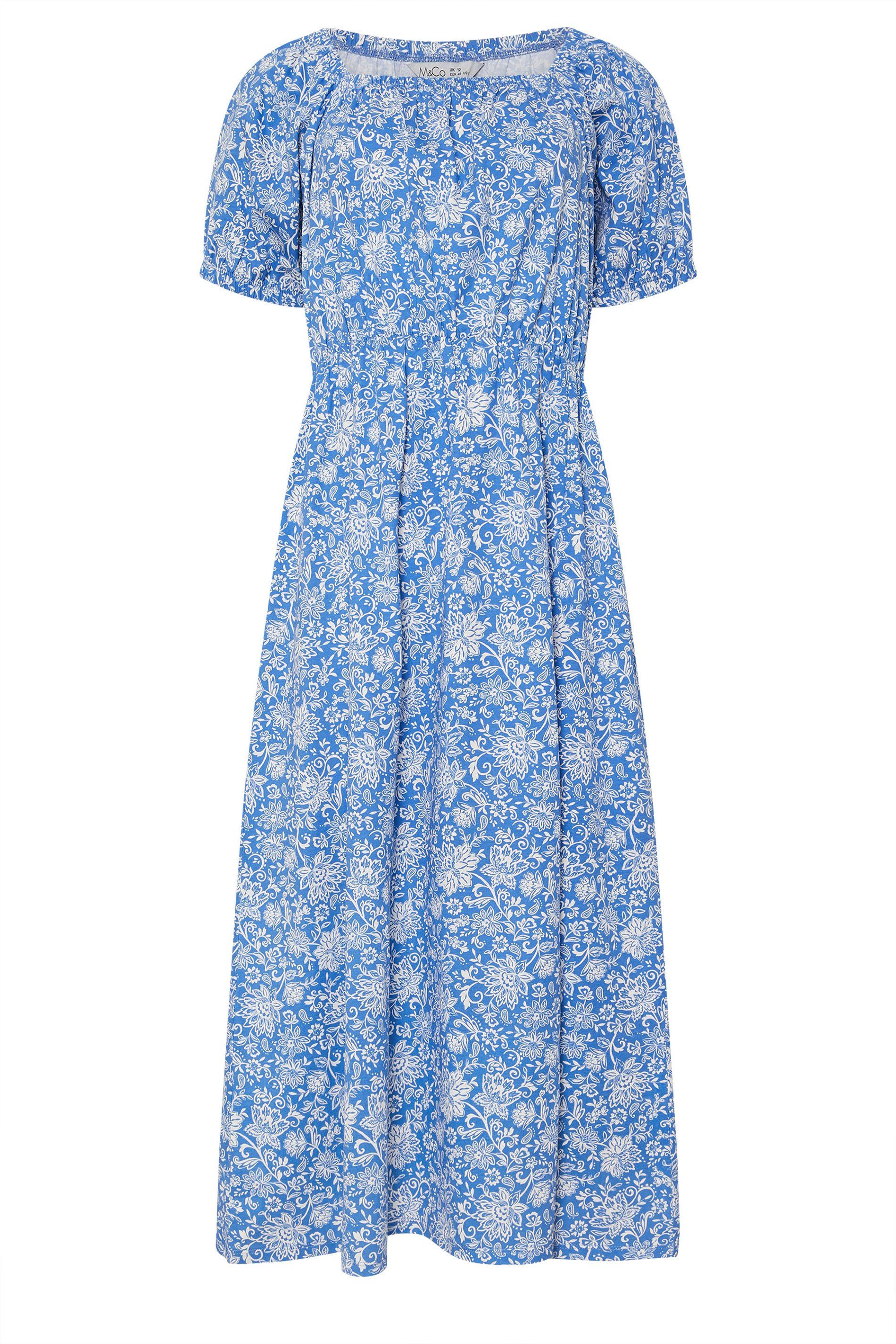 M&Co Cotton Midi Dress