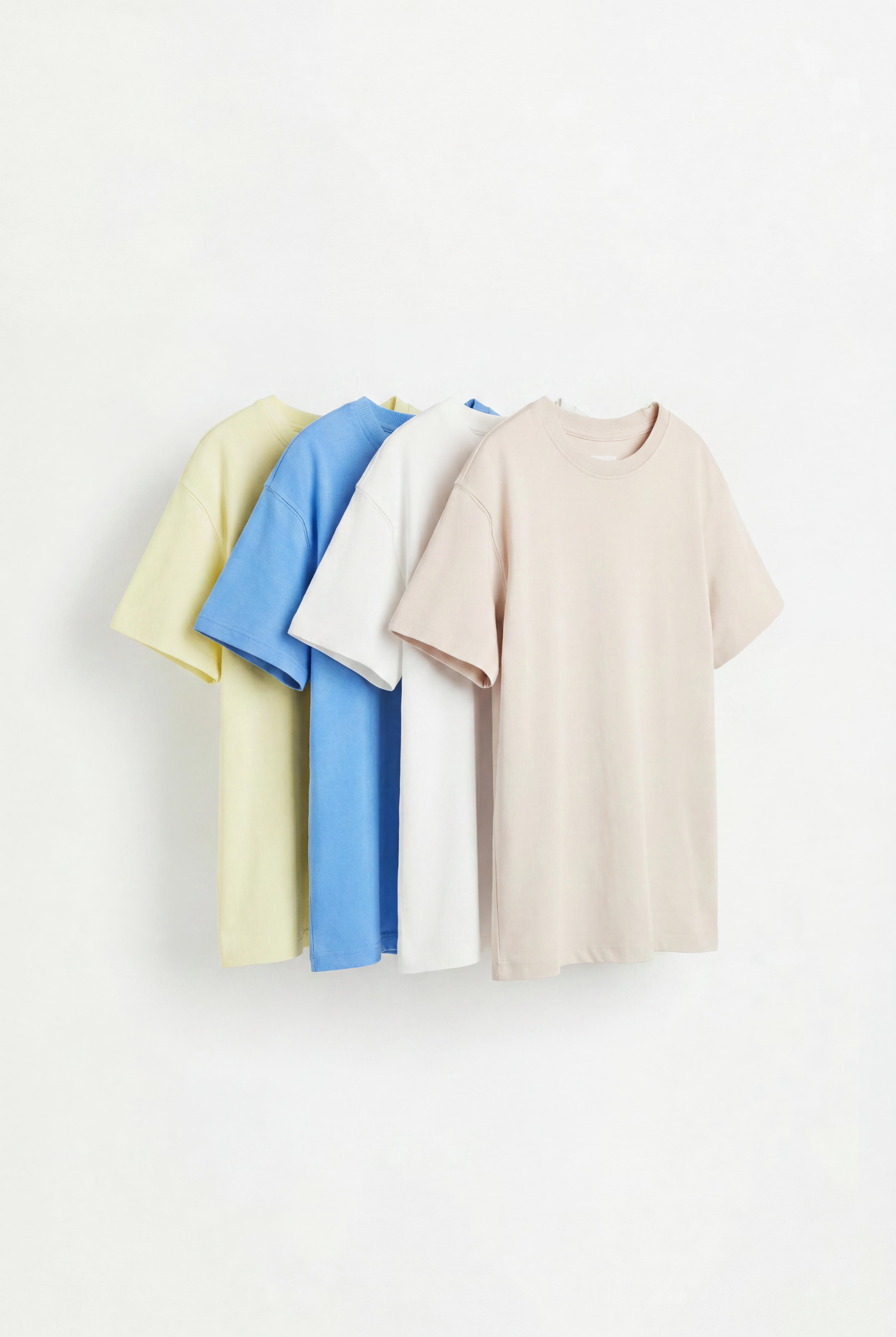 Pack 2 camisetas lisas