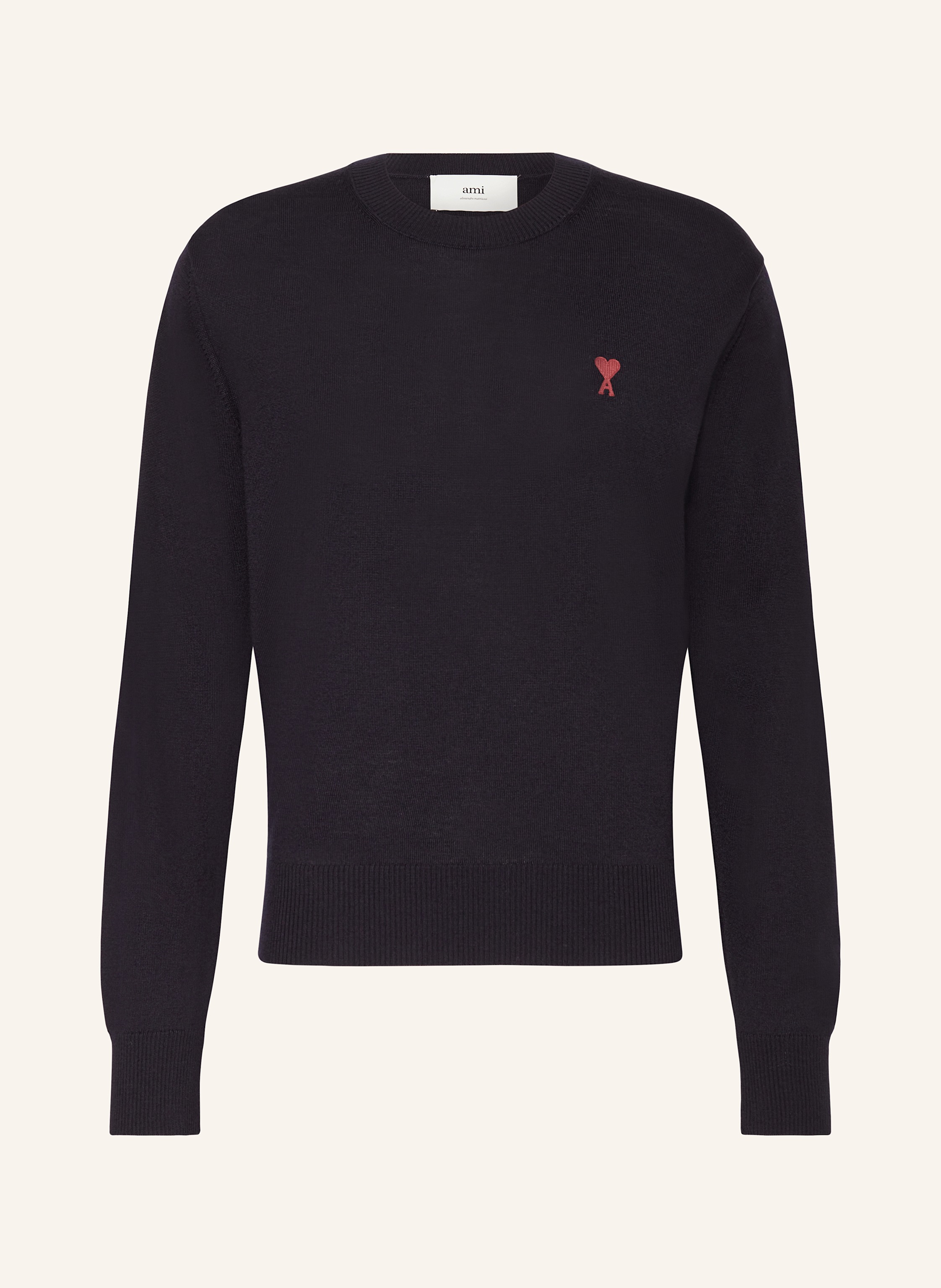 Ami Paris Pullover aus Merinowolle