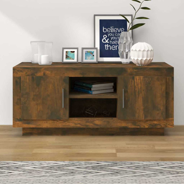 Szafka Pod Telewizor Szafka RTV Półka Stolik Telewizyjny 102x35x45 cm