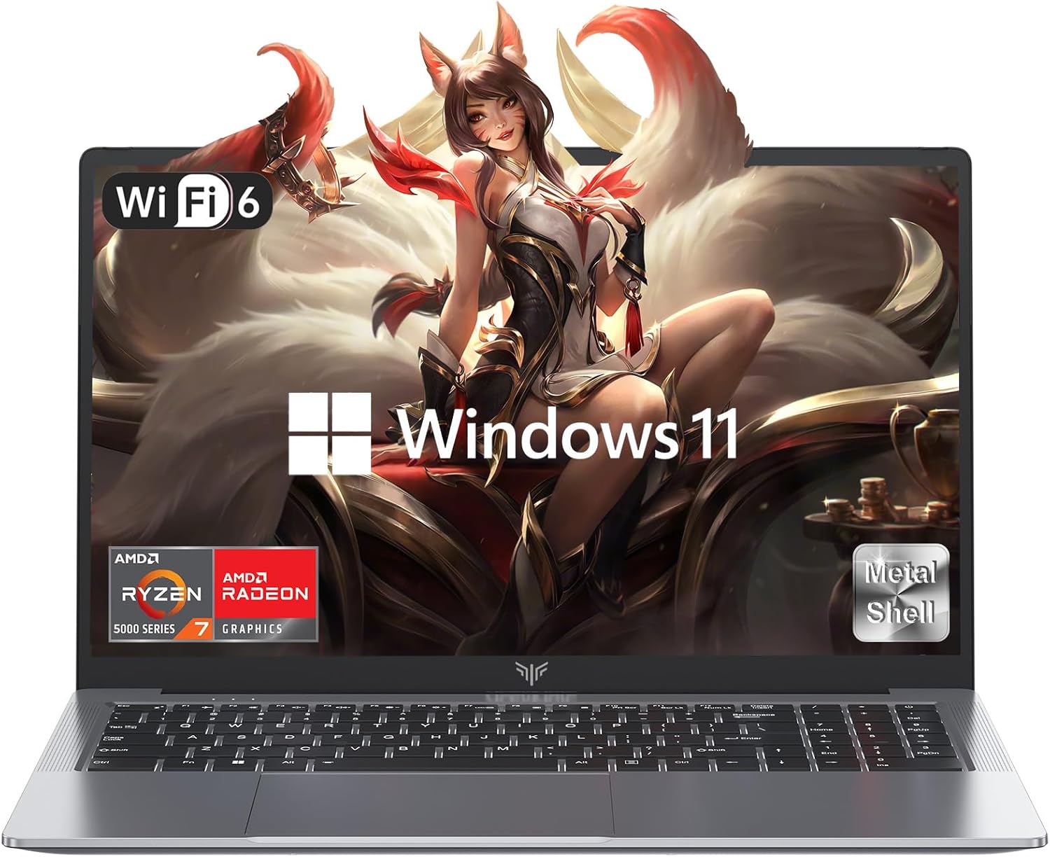 Gaming Laptop  16.0inch Laptop Computer with AMD Ryzen 7 5825U(8C/16T  Up to 4.5GHz)  16GB RAM 512GB NVMe SSD Windows 11 Laptop  Radeon RX Vega 8 Graphics WiFi 6  Backlit KB