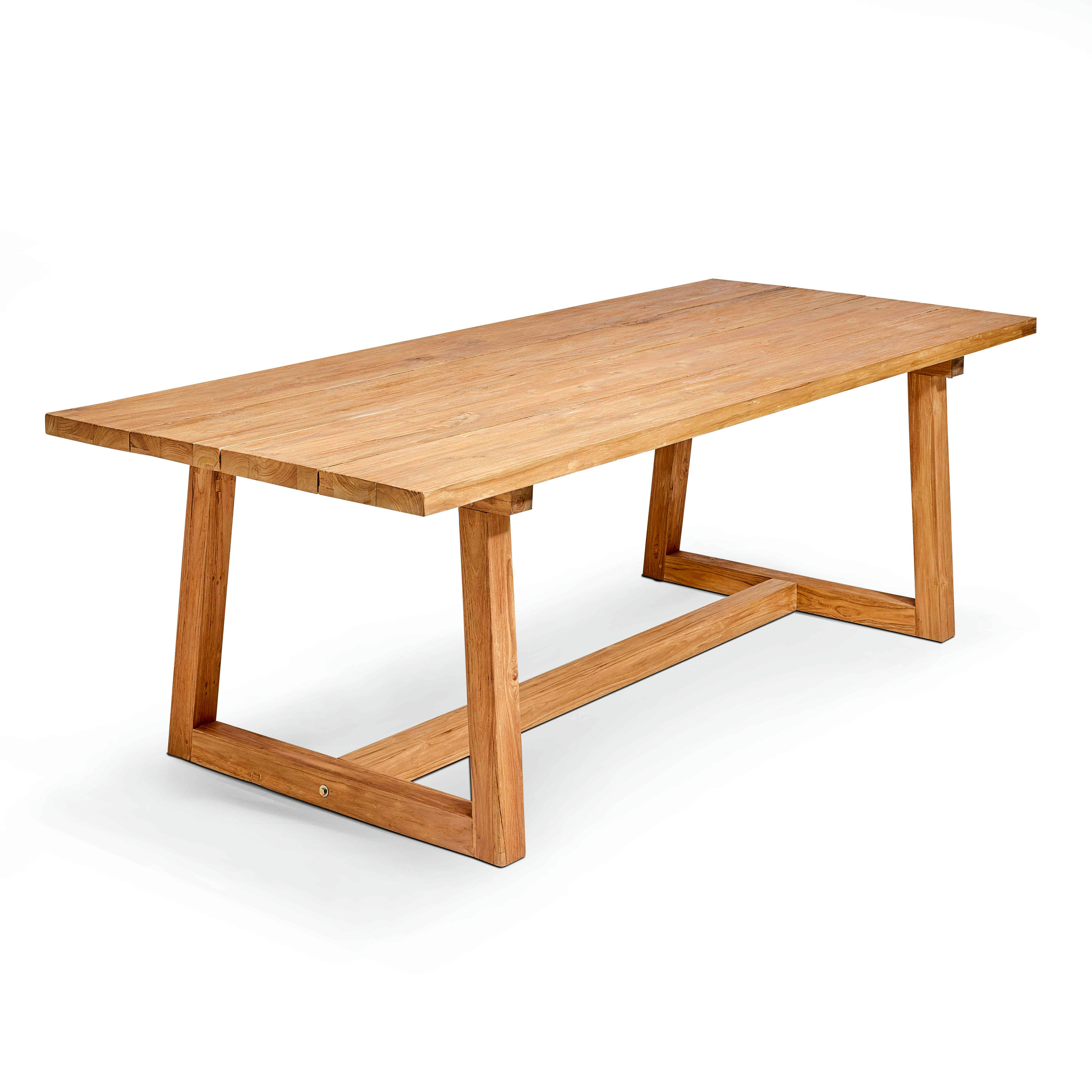 GRANJ - Table en teck massif recyclé 240 cm