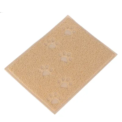 Paw Print Litter Tray Mat