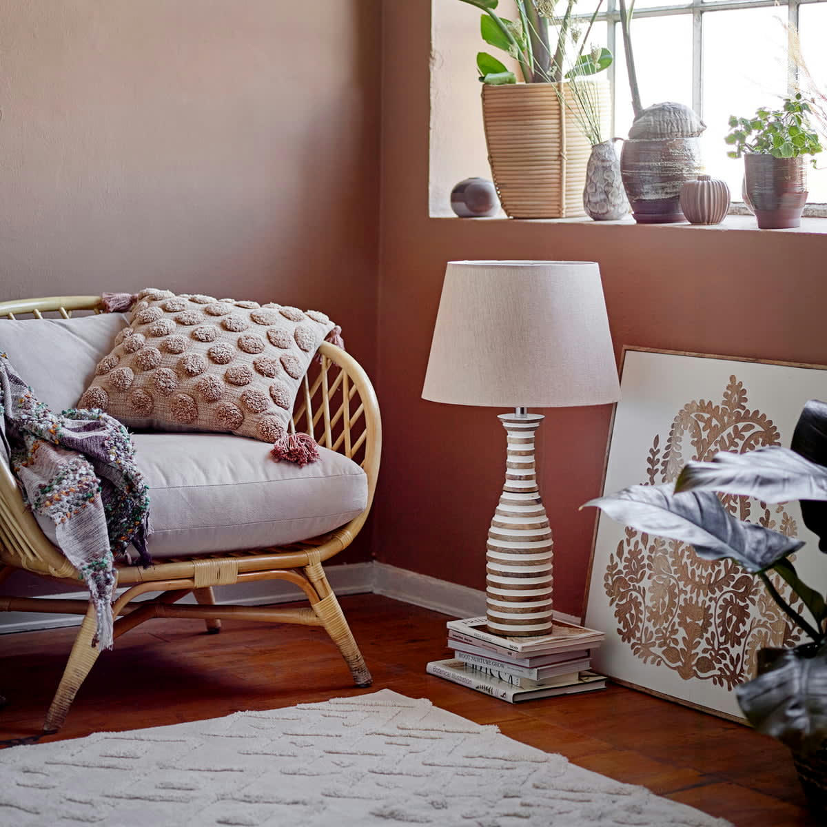 UN JOUR, UN DÉSERT - Tapis Lili coton 200x140cm