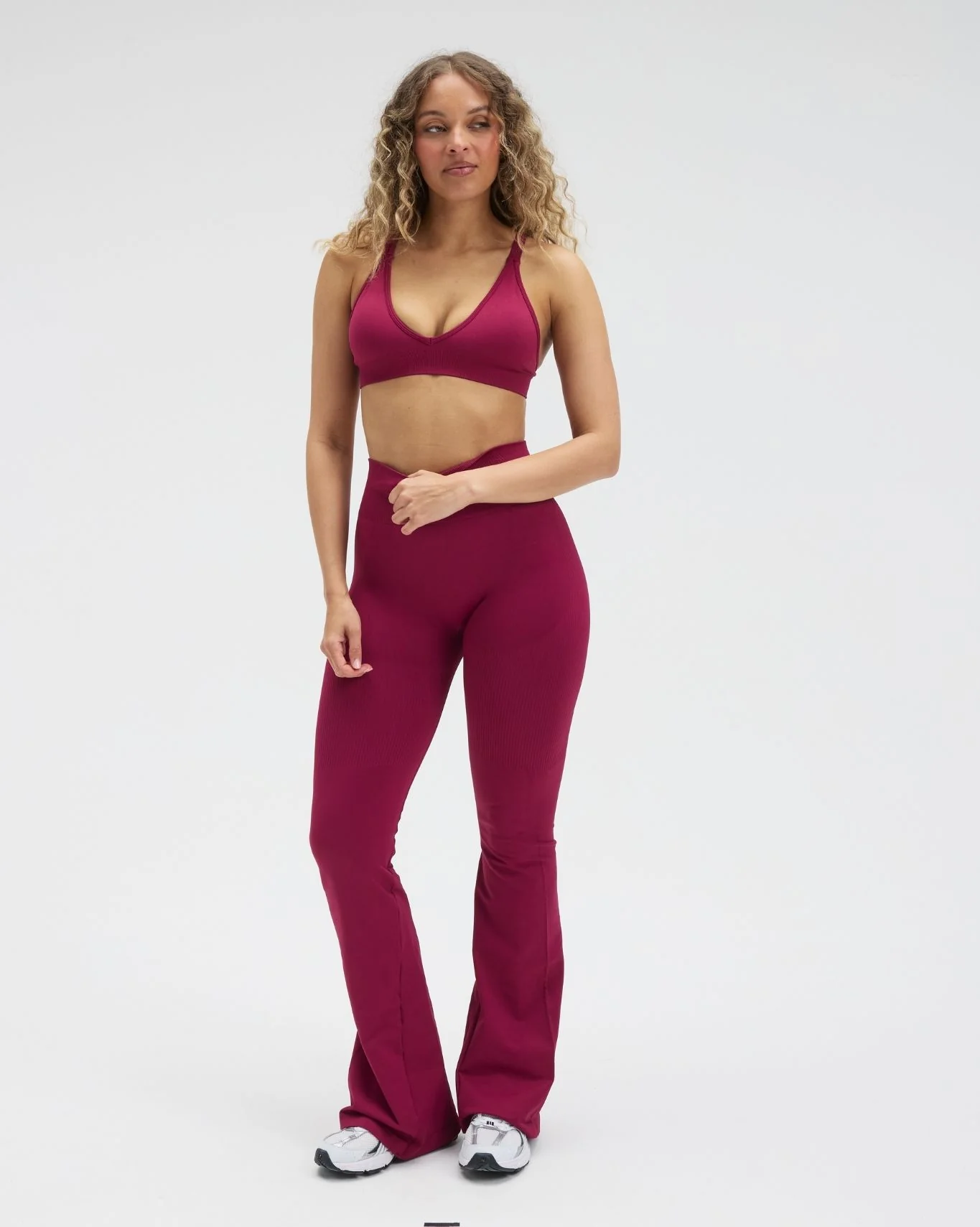 Elevate™ Sculpting Seamless High Apex Bra | Cherry Berry