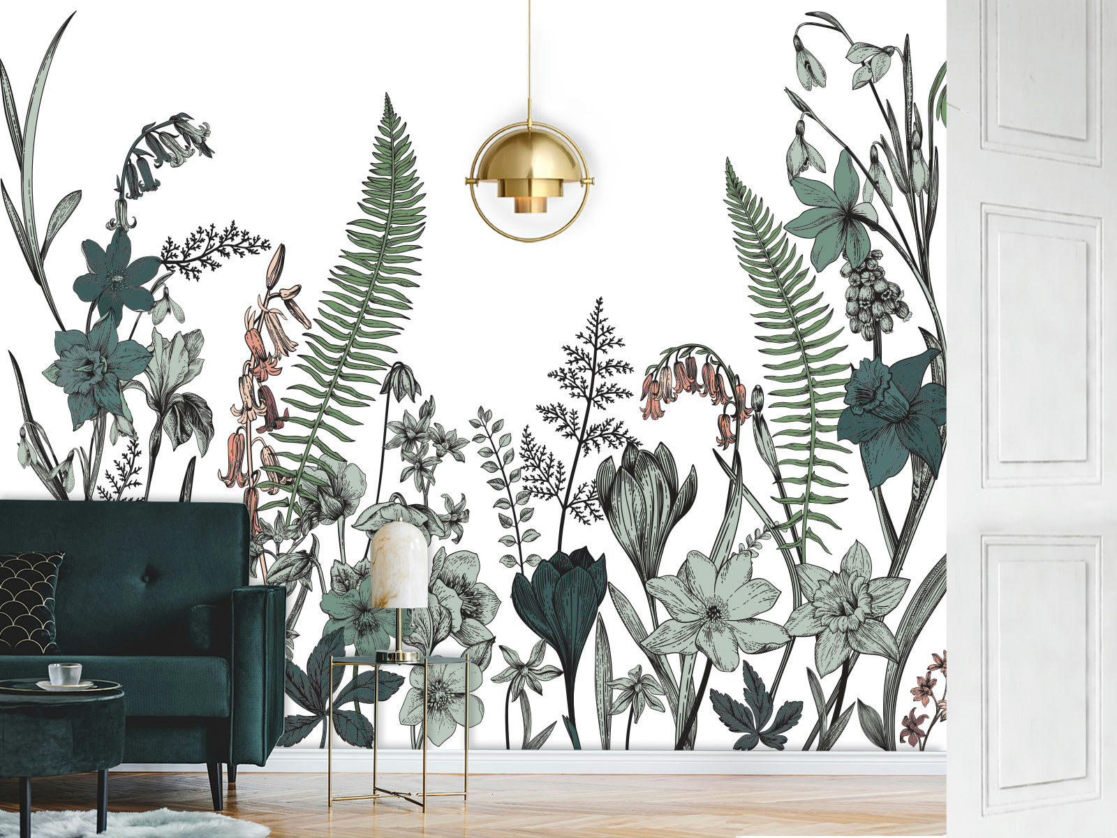 - Papier peint panoramique adhésif sacre du printemps 3m50x2m50