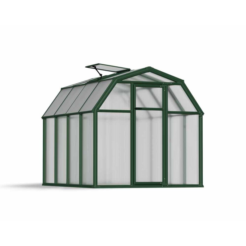 Serre en polycarbonate Eco Grow verte 4,3 m² CANOPIA